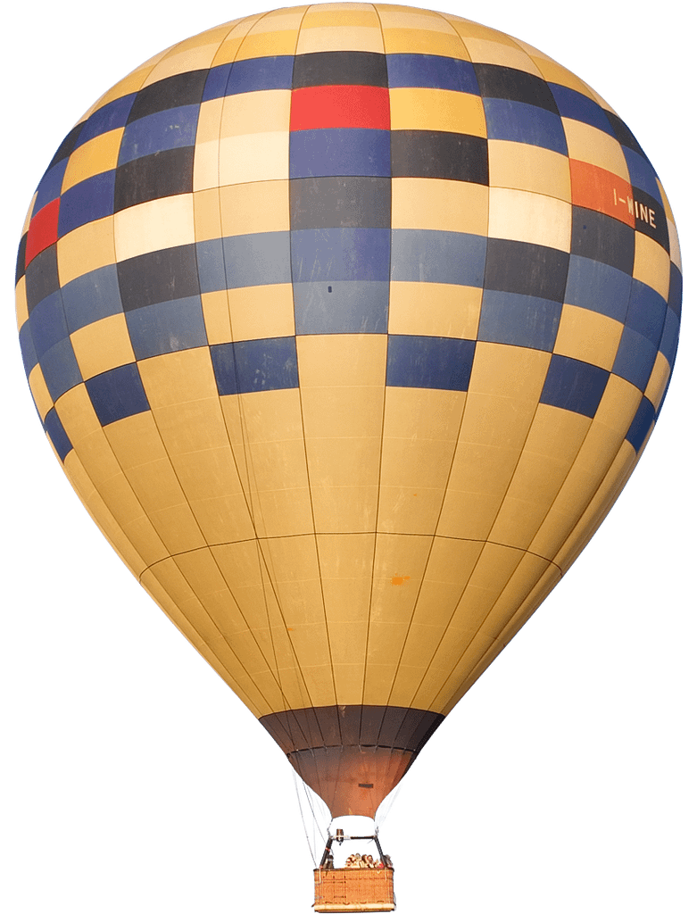 Über uns 3 Ballon in Tuscany