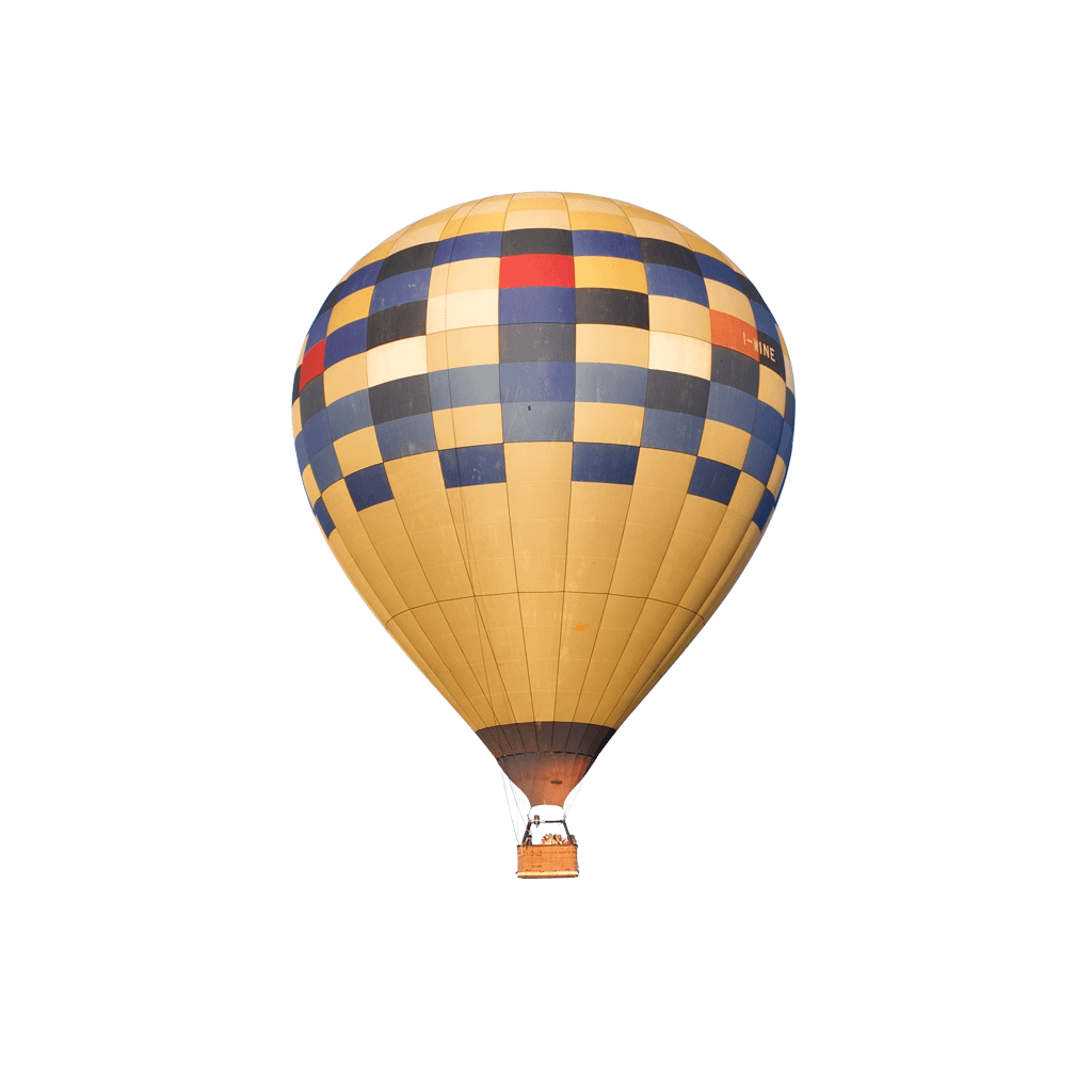 Über uns 2 Ballon in Tuscany