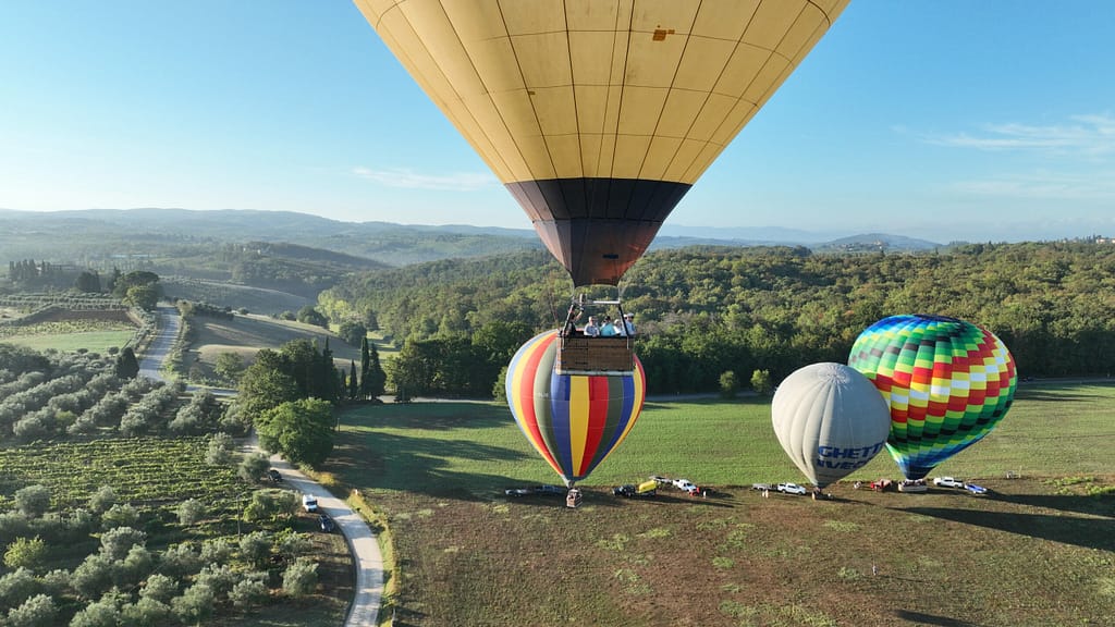 Balloon in Tuscany
