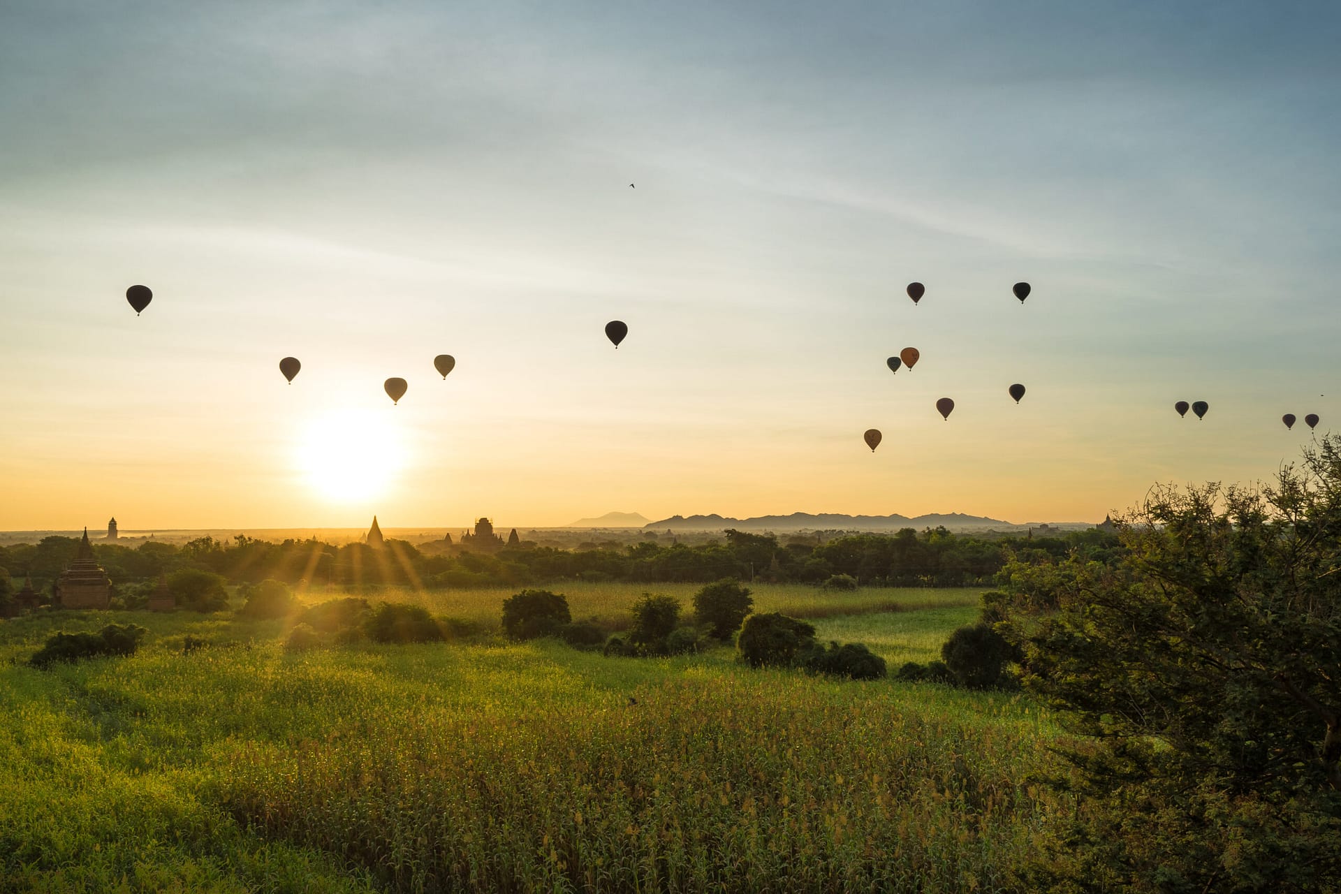 Ballon in Tuscany