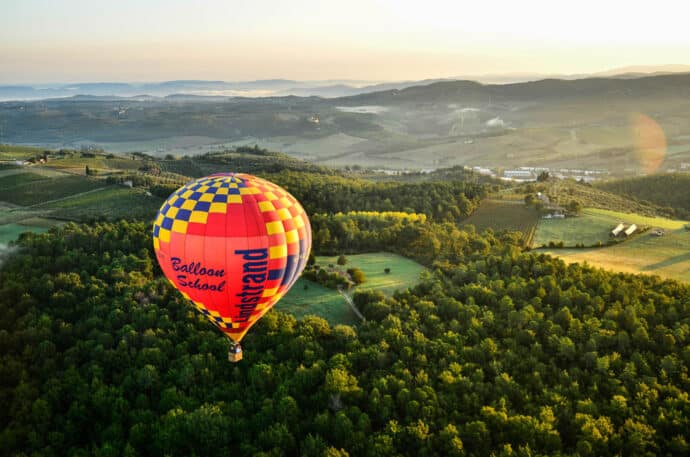 Volo in mongolfiera sul Chianti Volo in mongolfiera sul Chianti